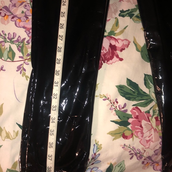 Black Vinyl Pants - Picture 4 of 5